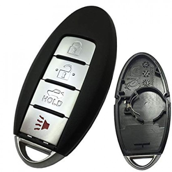 Carcasa cheie Nissan 3 +1 buton panica Carcasa cheie Nissan 3 +1 buton panica