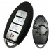 Carcasa cheie Nissan 3 +1 buton panica