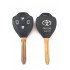 Carcasa cheie Toyota 4 butoane cu lamela TOY 43