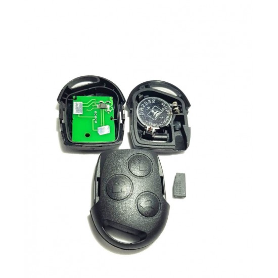 Cheie completa Ford 3 butoane cu electronica si cip Cheie completa Ford 3 butoane cu electronica si cip