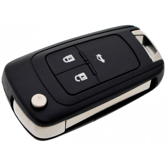 Cheie completa Opel Insignia, 3 but, cu electronica si cip Cheie completa Opel Insignia, 3 but, cu electronica si cip