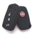 Husa silicon Fiat 3 but cu emblema SIL 202
