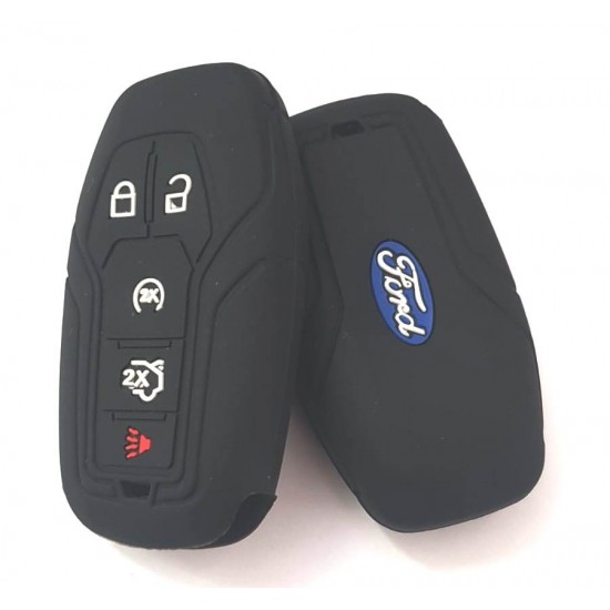 Husa silicon Ford 4+1 buton panica SIL 264