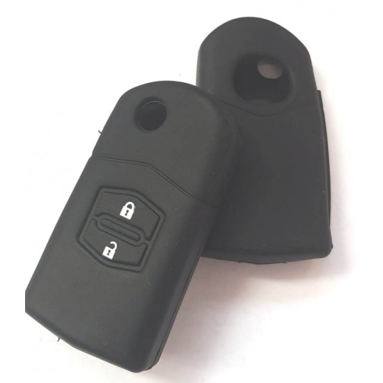 Husa silicon Mazda 2 butoane fara emblema SIL 330