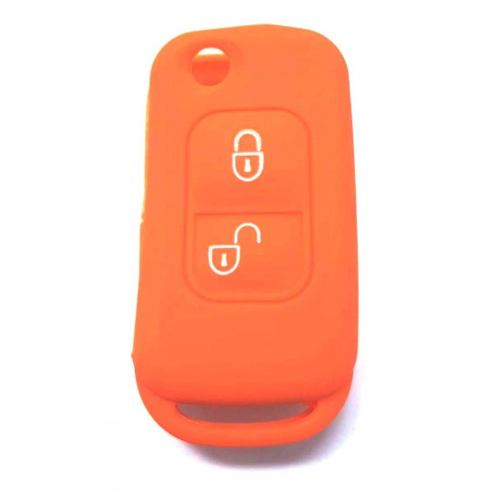 Husa silicon Mercedes Benz briceag 2 butoane SIL 145