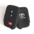 Husa silicon Toyota 2+1 buton panica SIL 293