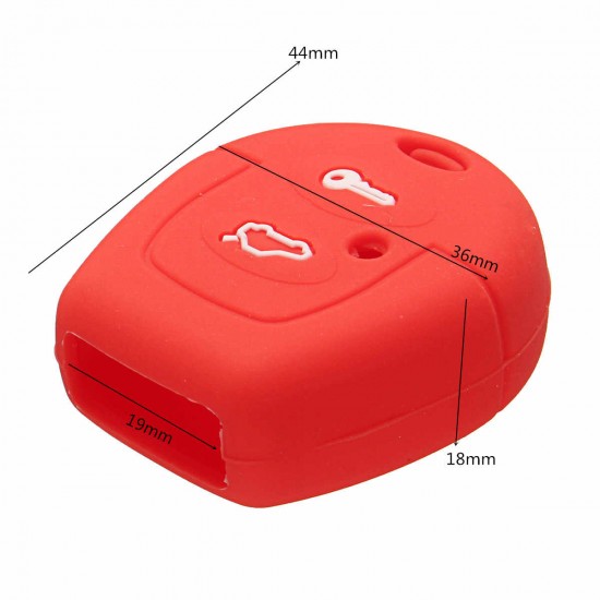 Husa silicon VW Polo 2 butoane