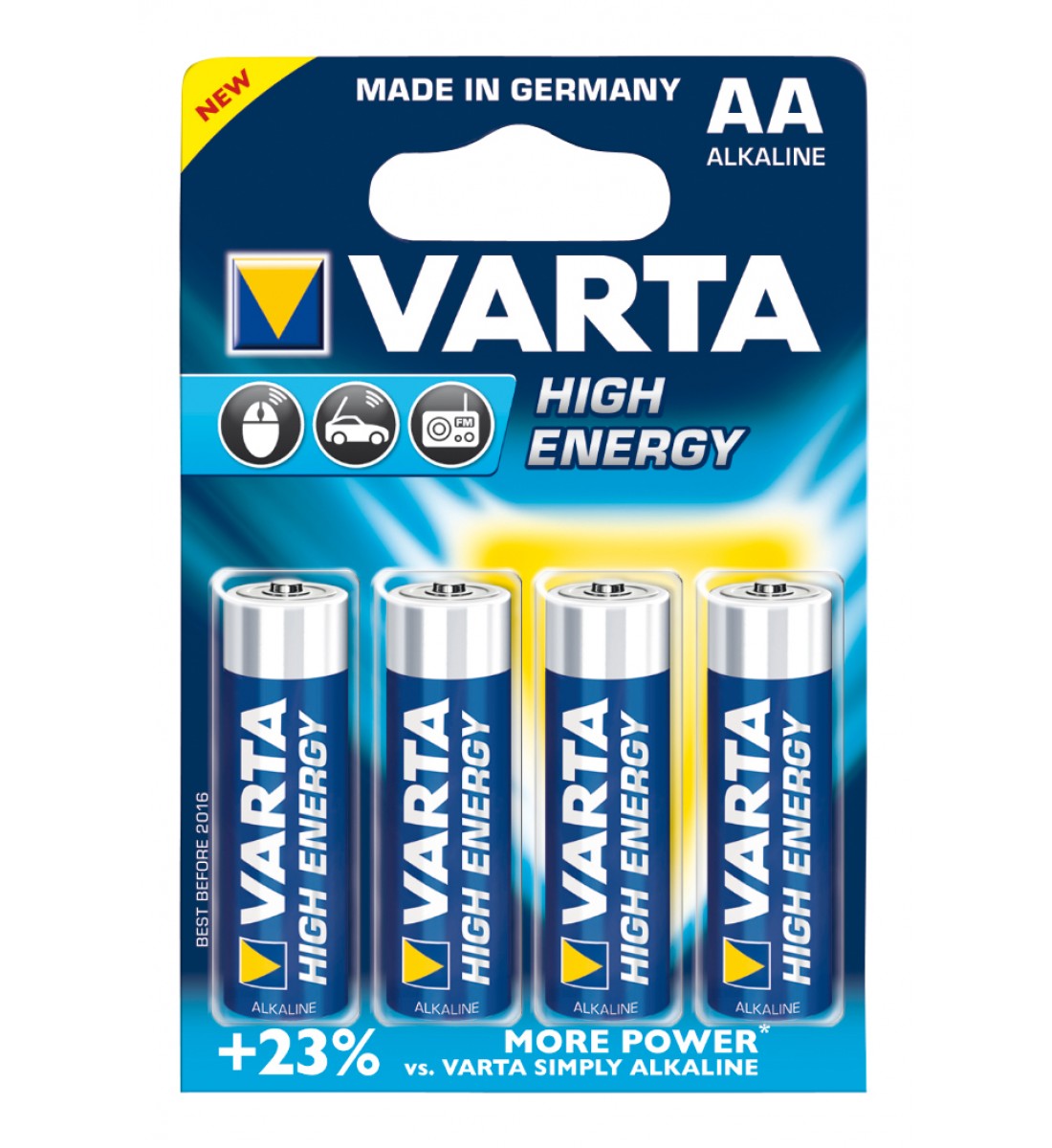 Set 4 baterii Varta Longlife Power R6