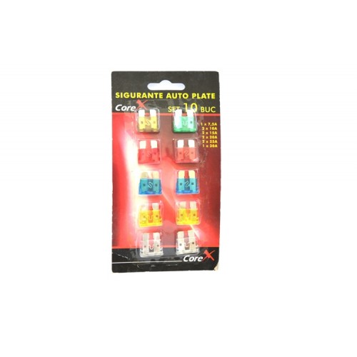 Sigurante auto plate 10buc/set