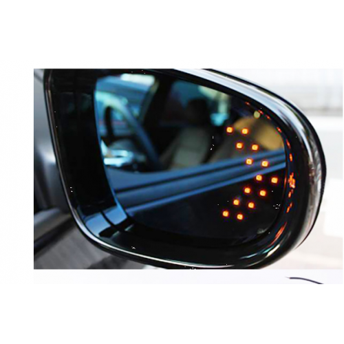 Indicator semnalizare oglinda albastru