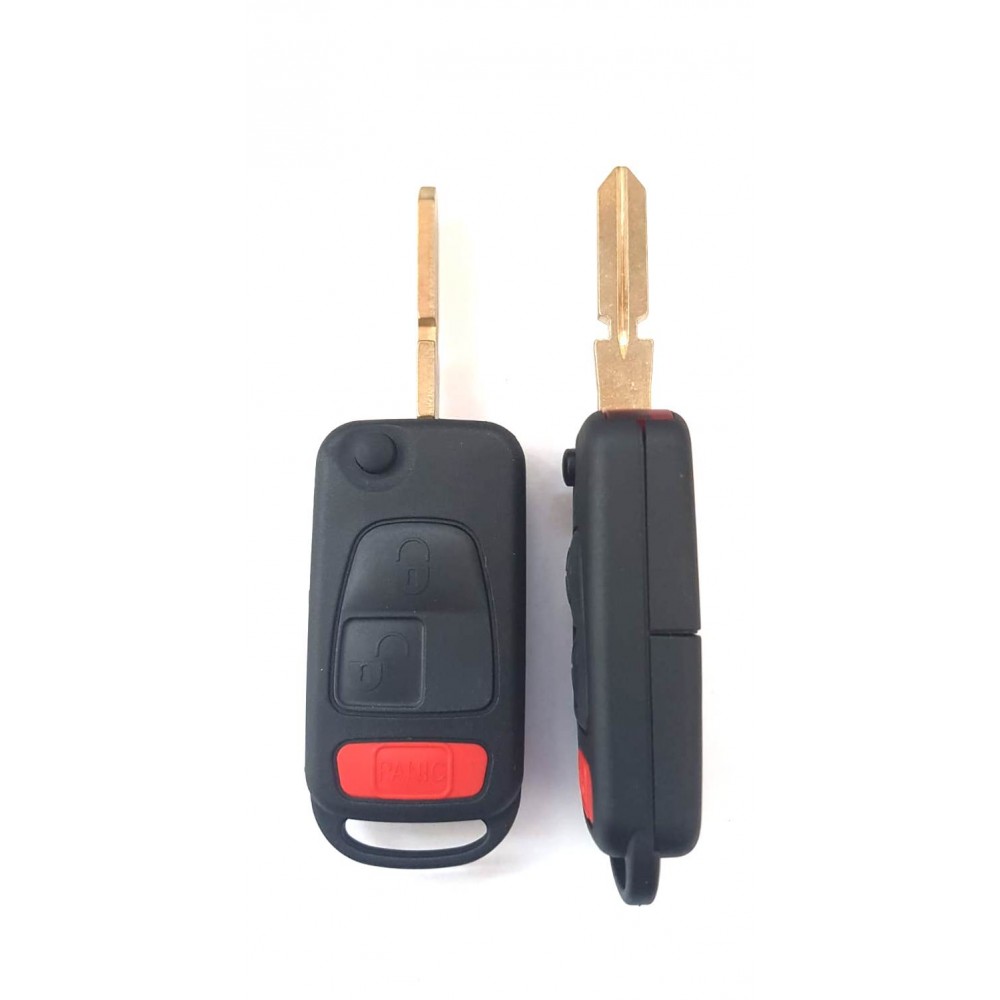 Carcasa cheie Benz briceag 2+1 but de panica cu lamela 4 track