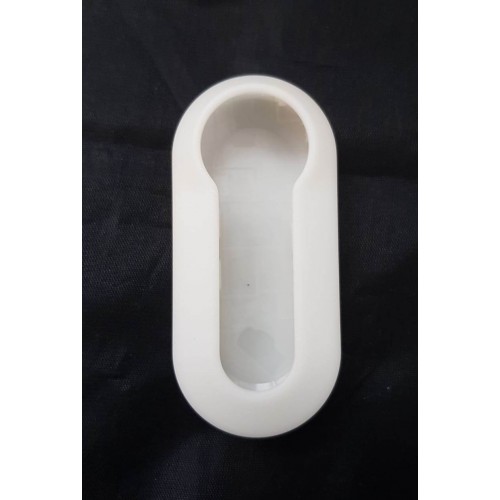 Husa pentru cheie Fiat alb laptos