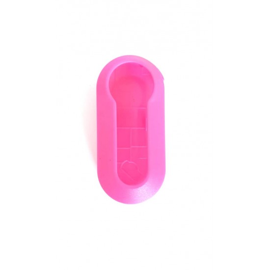 Husa pentru cheie Fiat roz