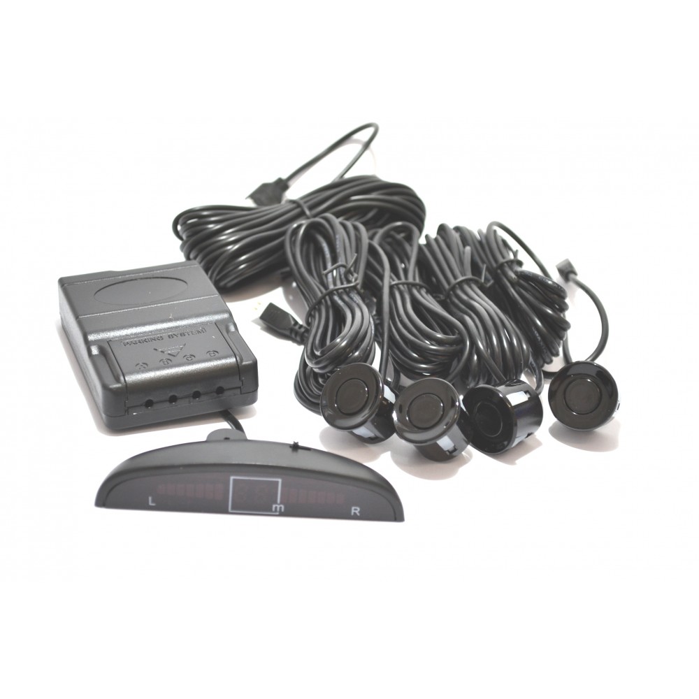 Senzor  de parcare cu 4 senzori cu display