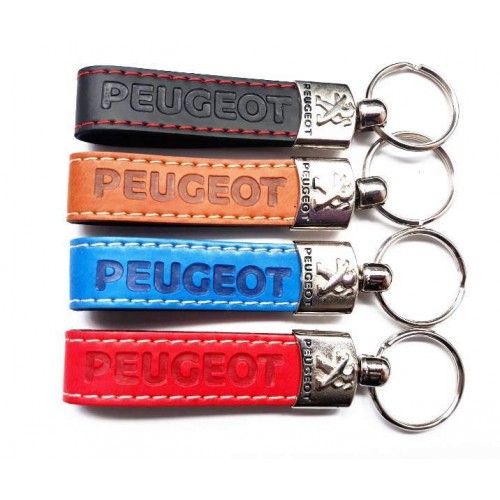 Breloc piele albastru BRE 573