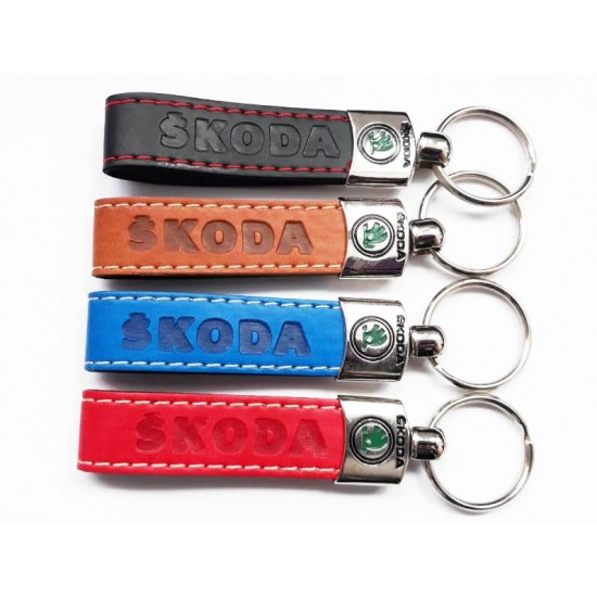 Breloc piele maro BRE 582 Breloc piele maro BRE 582