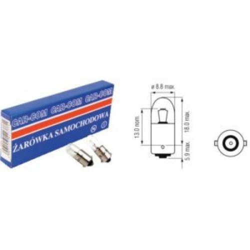 Bec halogen BA9S 24V 4W