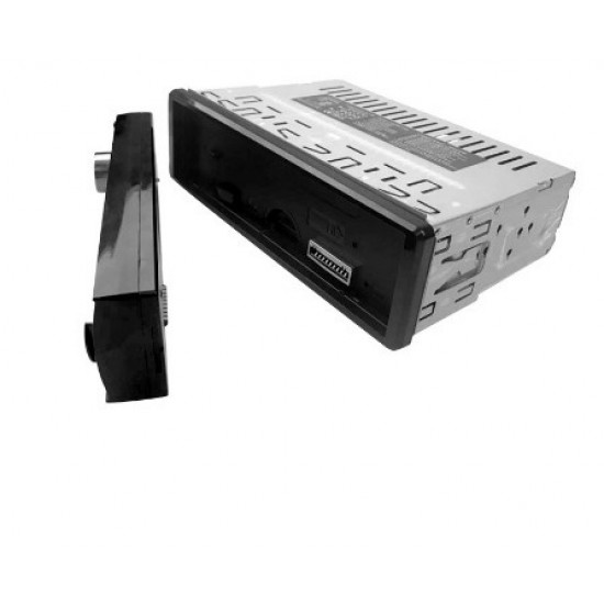 MP3 Player Auto cu Bluetooth și Față Detașabilă, 4x50W – Radio FM, USB/SD, și Ecran LCD Color