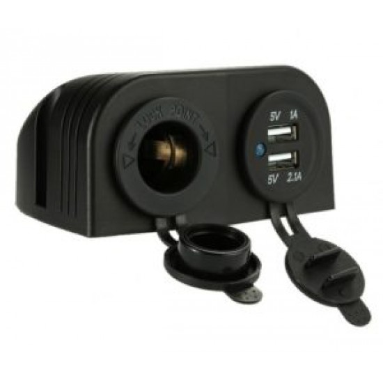 Mufa 2 USB 12/24V 3.1A Mufa 2 USB 12/24V 3.1A