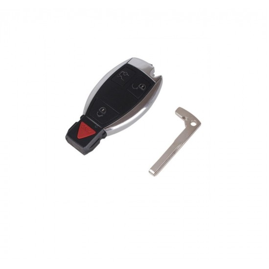 Carcasa Cheie Smartkey Mercedes 3 but cu buton panica Carcasa Cheie Smartkey Mercedes 3 but cu buton panica