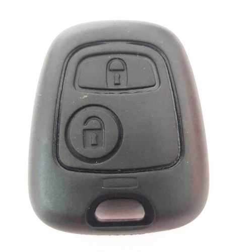 Carcasa cheie Citroen, 2 butoane, fara logo