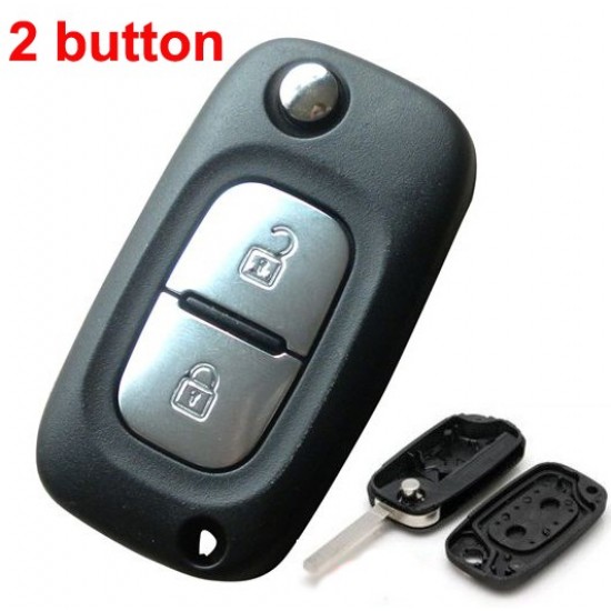 Carcasa Cheie Briceag Renault  2 butoane Carcasa Cheie Briceag Renault  2 butoane