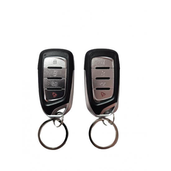 Alarma auto cu inchidere centralizata, 2 telecomenzi cu 4 butoane EG-D39 Alarma auto cu inchidere centralizata, 2 telecomenzi cu 4 butoane EG-D39