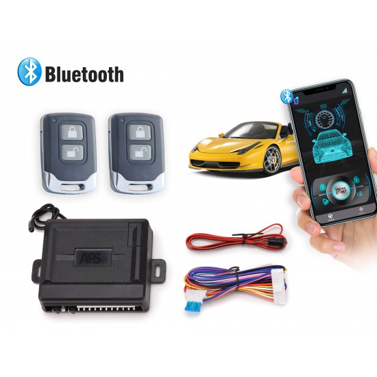 Modul inchidere centralizata cu Bluetooth cu 2 telecomenzi Modul inchidere centralizata cu Bluetooth cu 2 telecomenzi