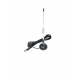 Antena CB PNI ML29 lungime 34 cm, cu magnet inclus diametru 70 mm si cablu RG58