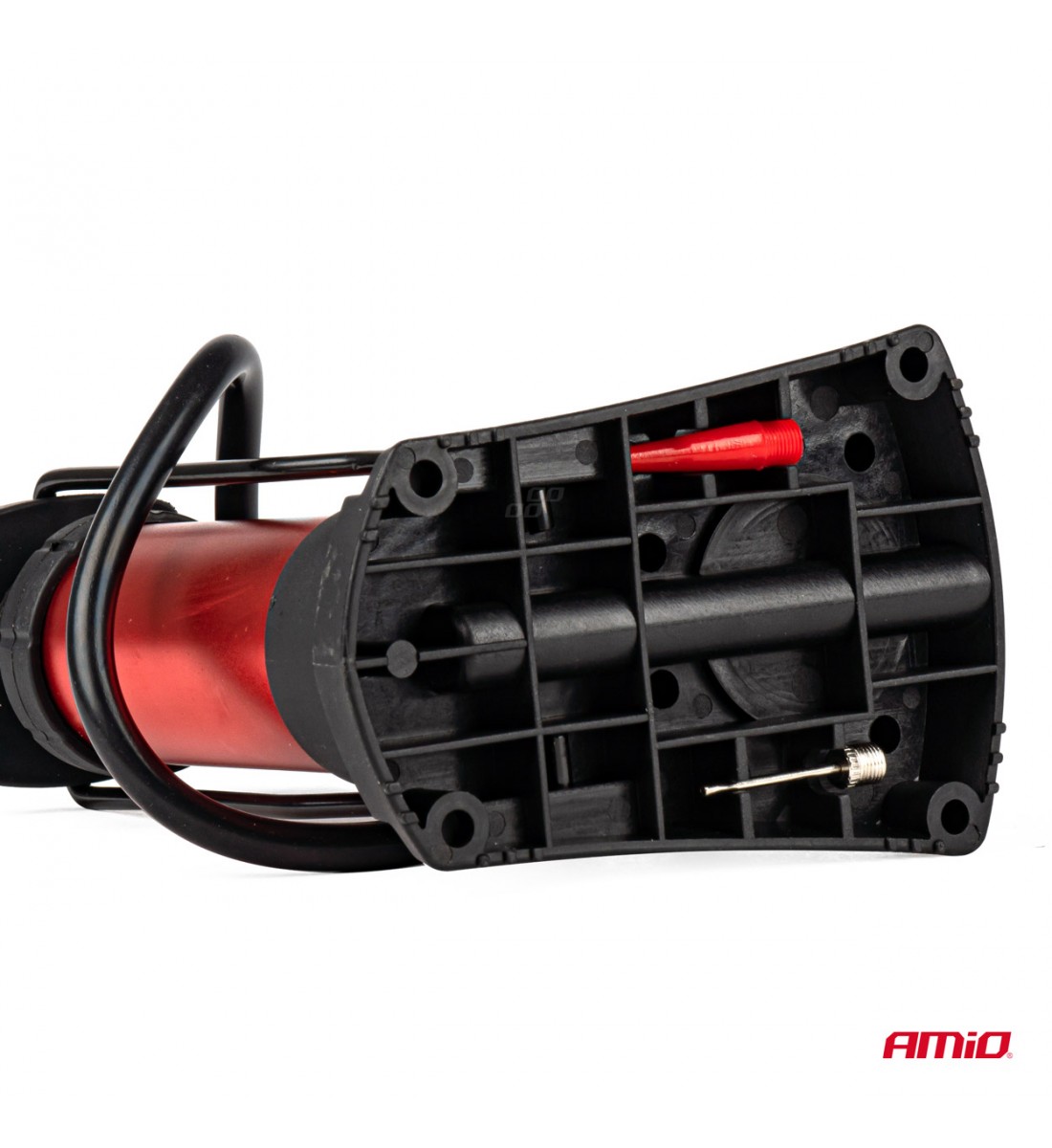 Pompă de picior mini de înaltă presiune cu manometru PU03 - AutoParadoxSystem.ro Produs - Pompă de picior mini de înaltă presiune cu manometru PU03 - AutoParadoxSystem.ro