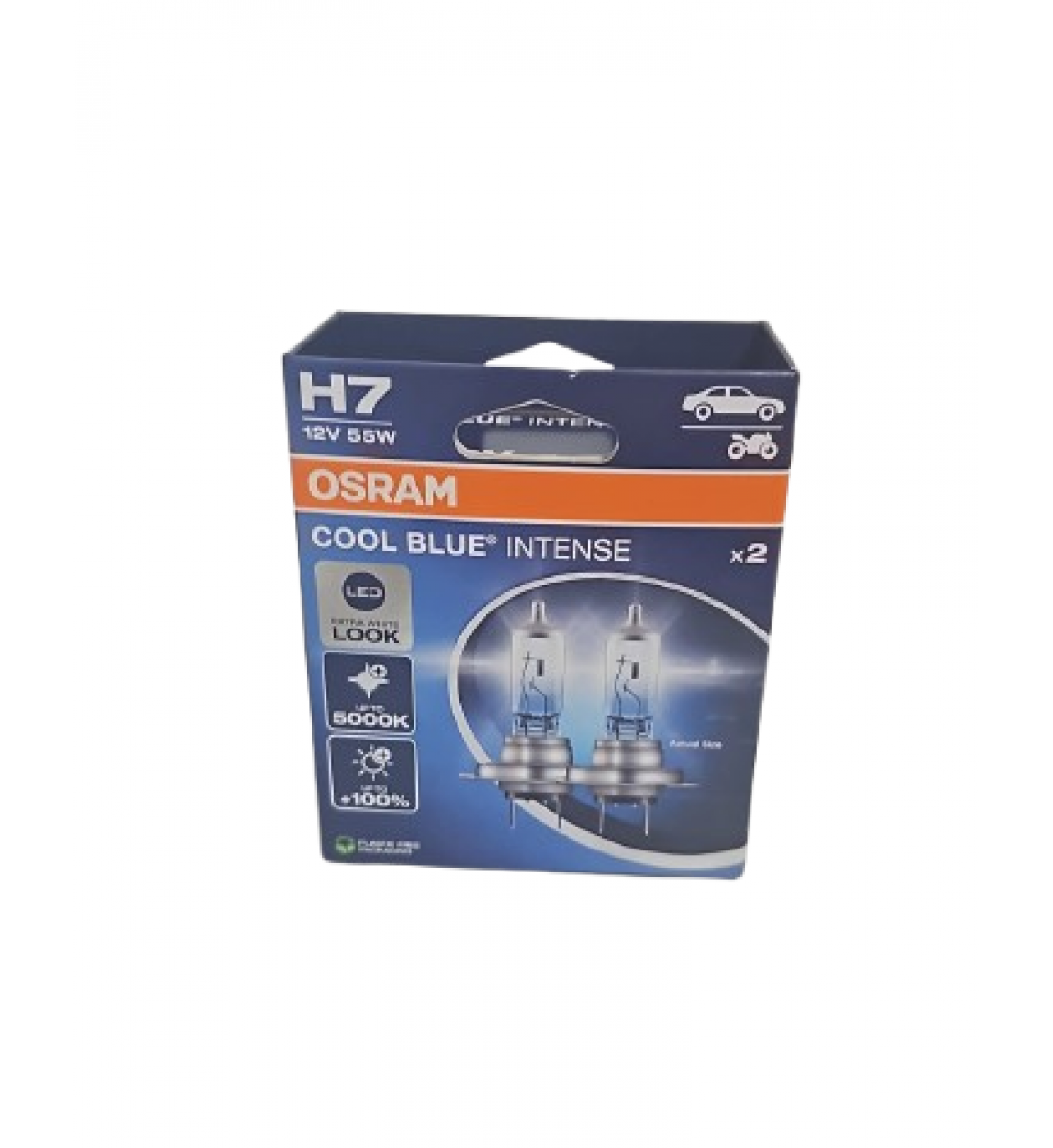 Produs - Bec Halogen, Osram, H7, 12 V, 55W, Coll Blue Intense - AutoParadoxSystem.ro