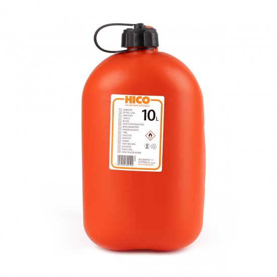 Canistra de combustibil din plastic 10L, roșu AMIO Canistra de combustibil din plastic 10L, roșu AMIO