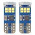Set 2Becuri LED T10  CANBUS 18SMD UltraBright 2016 T10e W5W Alb 12V 24V AMIO-01292