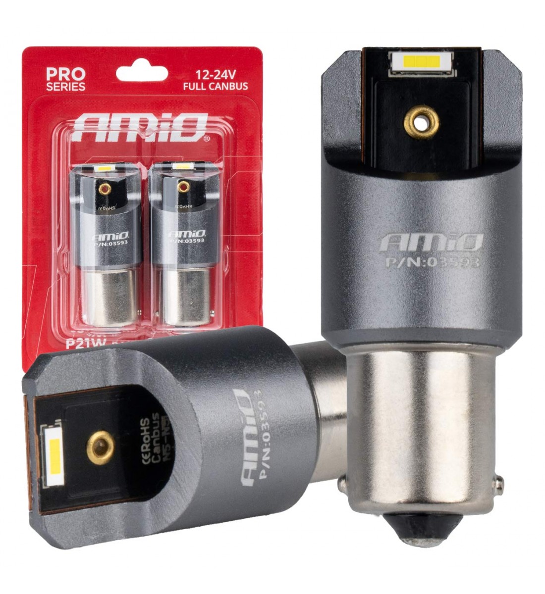 Becuri LED FULL CANBUS PRO BA15S P21W 2x1860SMD alb 12V 24V AMIO-03593 - AutoParadoxSystem.ro Produs - Becuri LED FULL CANBUS PRO BA15S P21W 2x1860SMD alb 12V 24V AMIO-03593 - AutoParadoxSystem.ro
