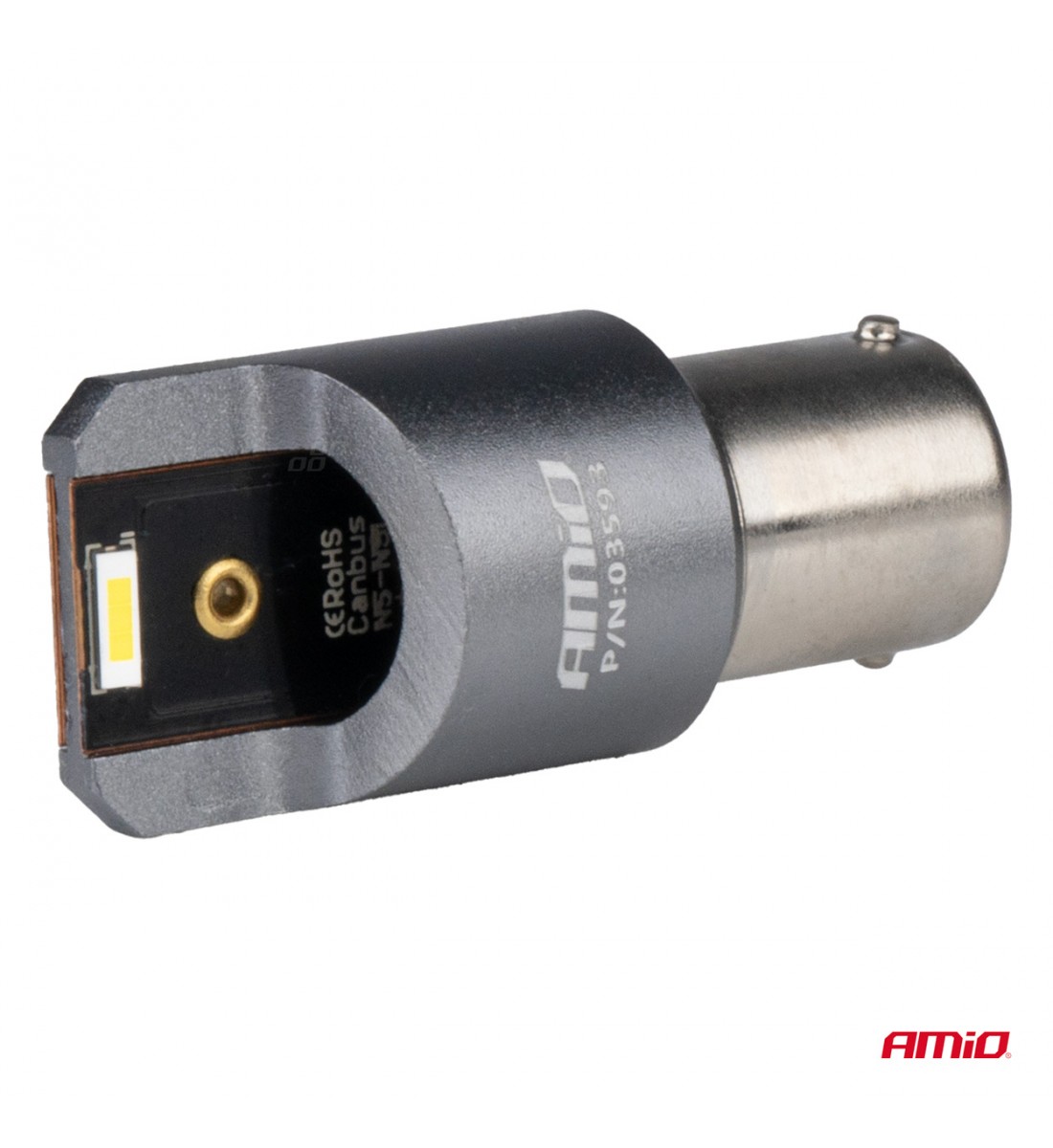 Becuri LED FULL CANBUS PRO BA15S P21W 2x1860SMD alb 12V 24V AMIO-03593 - AutoParadoxSystem.ro Produs - Becuri LED FULL CANBUS PRO BA15S P21W 2x1860SMD alb 12V 24V AMIO-03593 - AutoParadoxSystem.ro