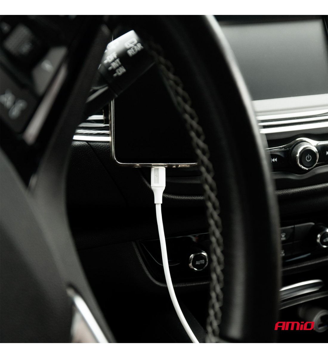 Cablu de încărcare USB-A - USB-C 3A 100cm FullLINK AMIO-03917 - AutoParadoxSystem.ro Produs - Cablu de încărcare USB-A - USB-C 3A 100cm FullLINK AMIO-03917 - AutoParadoxSystem.ro