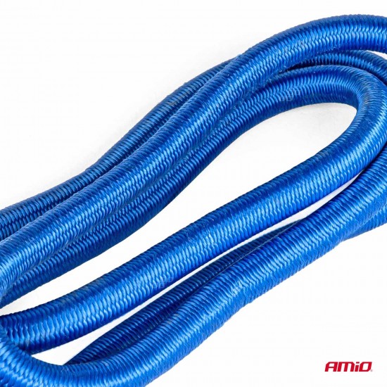 Chinga elastica din cauciuc pentru asigurarea bagajelor ø8 mm 100cm Chinga elastica din cauciuc pentru asigurarea bagajelor ø8 mm 100cm