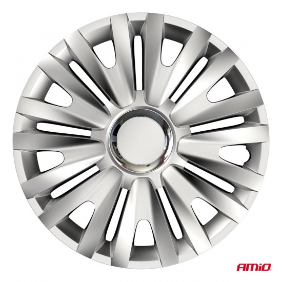 Set 4 Capace roti ,  argint regal 16" inch  Set 4 Capace roti ,  argint regal 16" inch