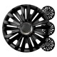 Set 4 Capace roti ,negru regal 14" inch - AutoParadoxSystem.ro Produs - Set 4 Capace roti ,negru regal 14" inch - AutoParadoxSystem.ro