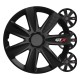 Set 4 buc capace roti , GTX black carbon 17" Set 4 buc capace roti , GTX black carbon 17"