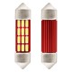 Bec sofit Canbus 4014 16SMD Festoon C5W C10W C3W 39mm Alb 12V/24V