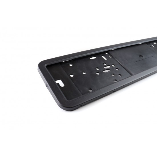 Suport numar de inmatriculare din otel Negru Mat LPF 003