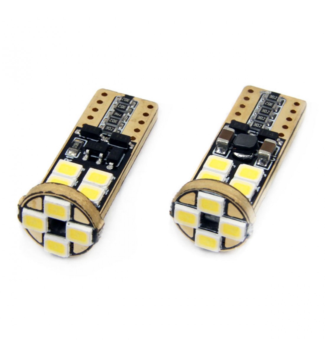 Set 2 becuri auto T10 Canbus 12SMD 2835 T10e (W5W) Alb 12V/24V - AutoParadoxSystem.ro Produs - Set 2 becuri auto T10 Canbus 12SMD 2835 T10e (W5W) Alb 12V/24V - AutoParadoxSystem.ro