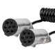 Cablu cu arc TIR 2x 7 PIN tip N 5m 24V AMIO-04379 - AutoParadoxSystem.ro Produs - Cablu cu arc TIR 2x 7 PIN tip N 5m 24V AMIO-04379 - AutoParadoxSystem.ro