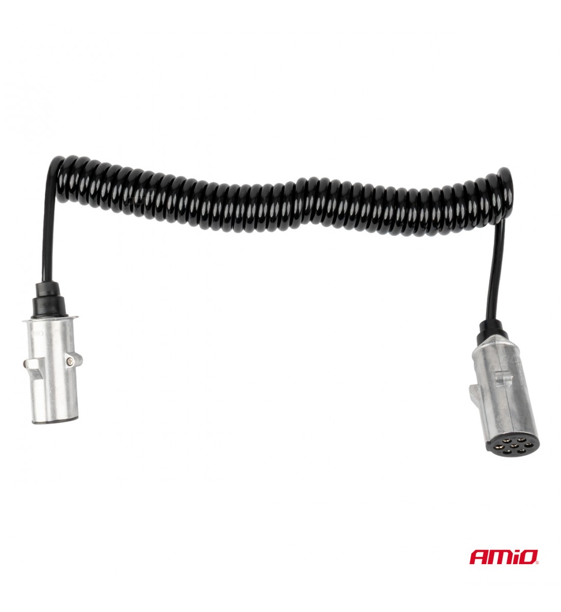 Cablu cu arc TIR 2x 7 PIN tip N 5m 24V AMIO-04379 - AutoParadoxSystem.ro Produs - Cablu cu arc TIR 2x 7 PIN tip N 5m 24V AMIO-04379 - AutoParadoxSystem.ro
