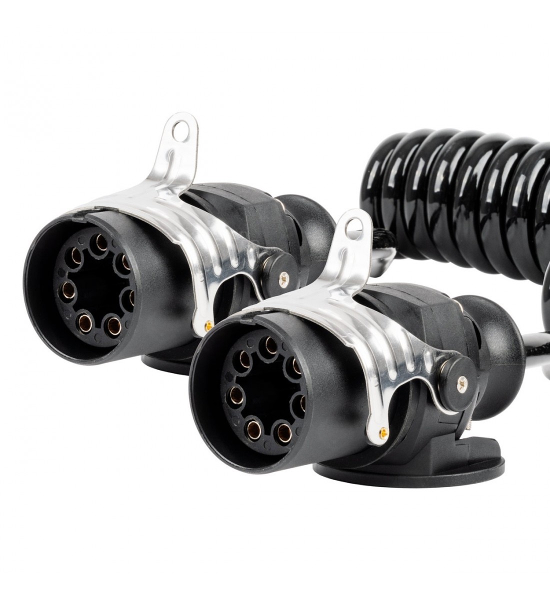 Produs - Cablu cu arc TIR 2x 7 PIN tip EBS 5m 24V AMIO-04383 - AutoParadoxSystem.ro