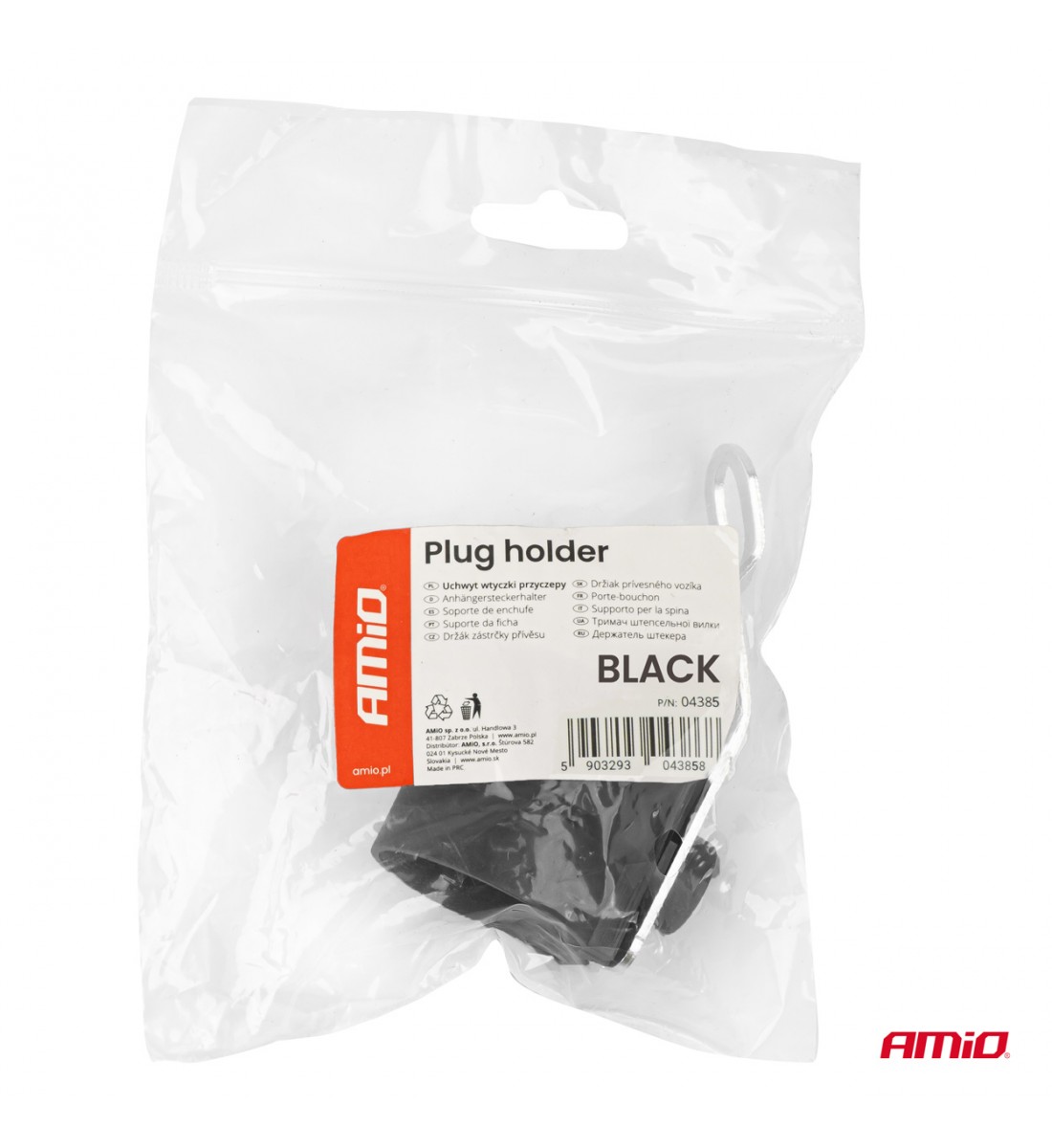 Produs - Suport pentru priză AMIO-04385 - AutoParadoxSystem.ro