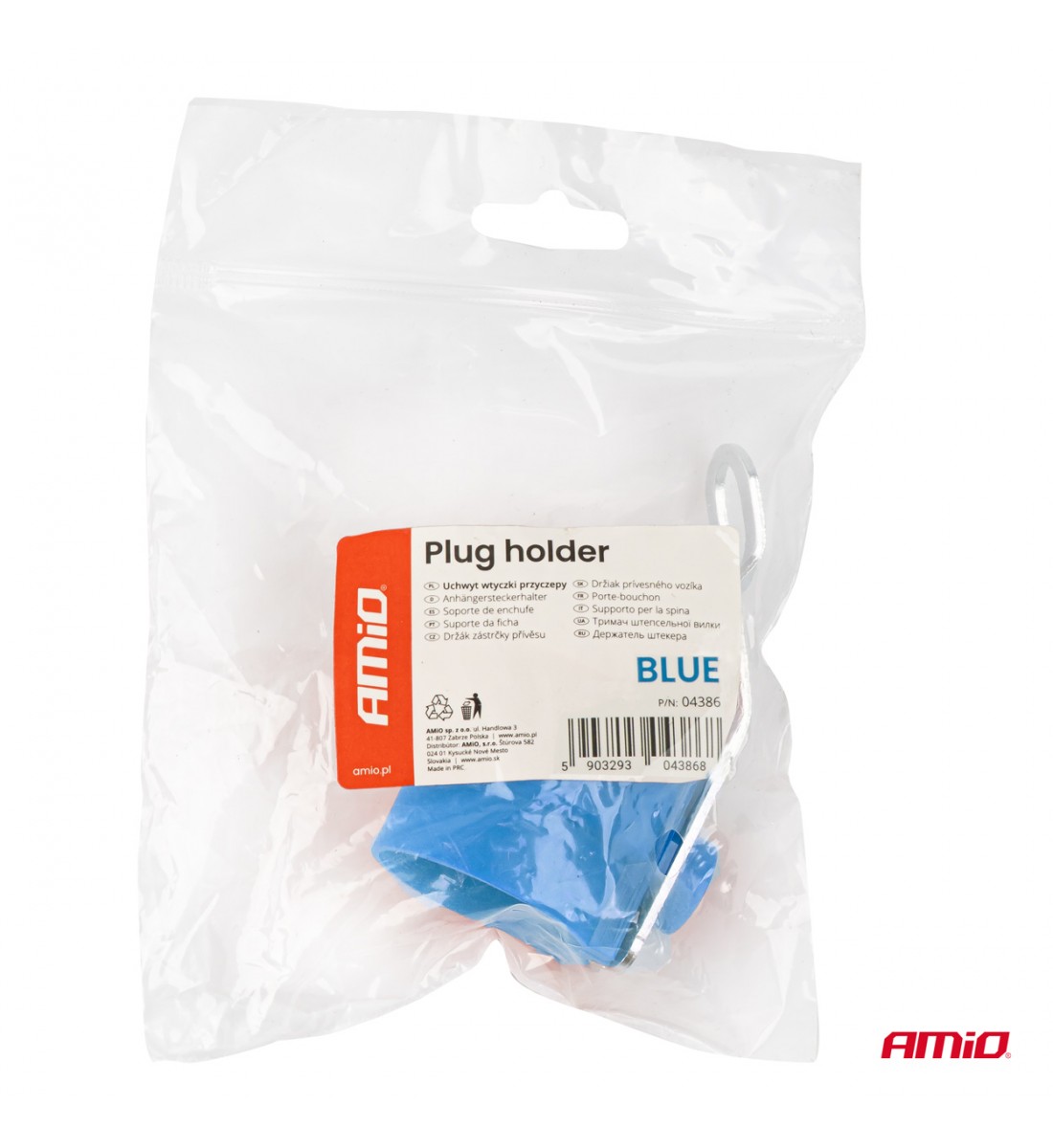 Produs - Suport pentru priză AMIO-04386 - AutoParadoxSystem.ro