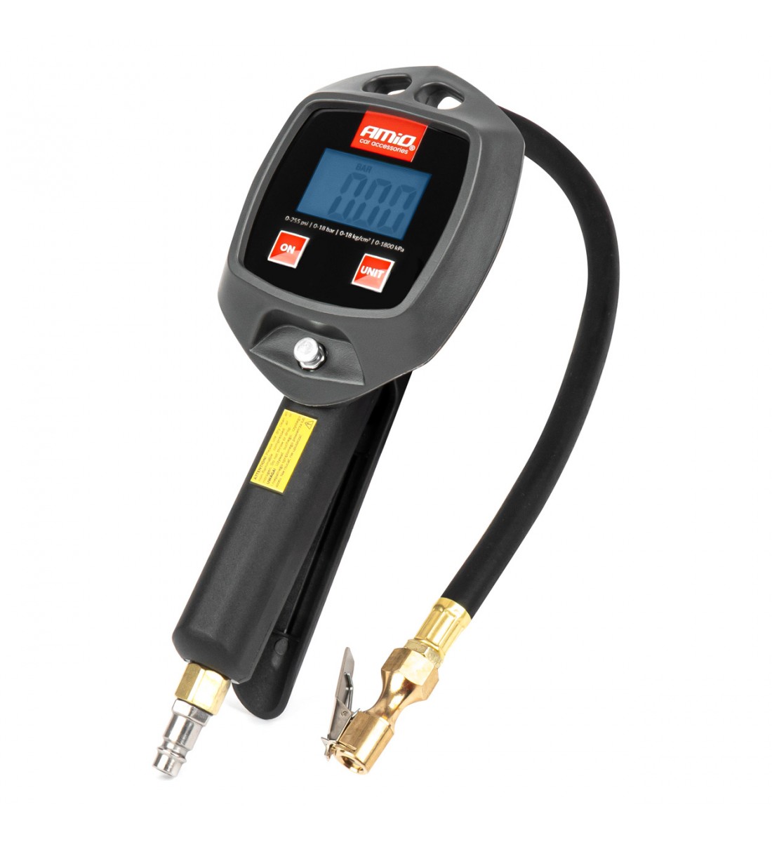 Pistol de umflat cu manometru digital 18 bar AMIO-04482 - AutoParadoxSystem.ro Produs - Pistol de umflat cu manometru digital 18 bar AMIO-04482 - AutoParadoxSystem.ro