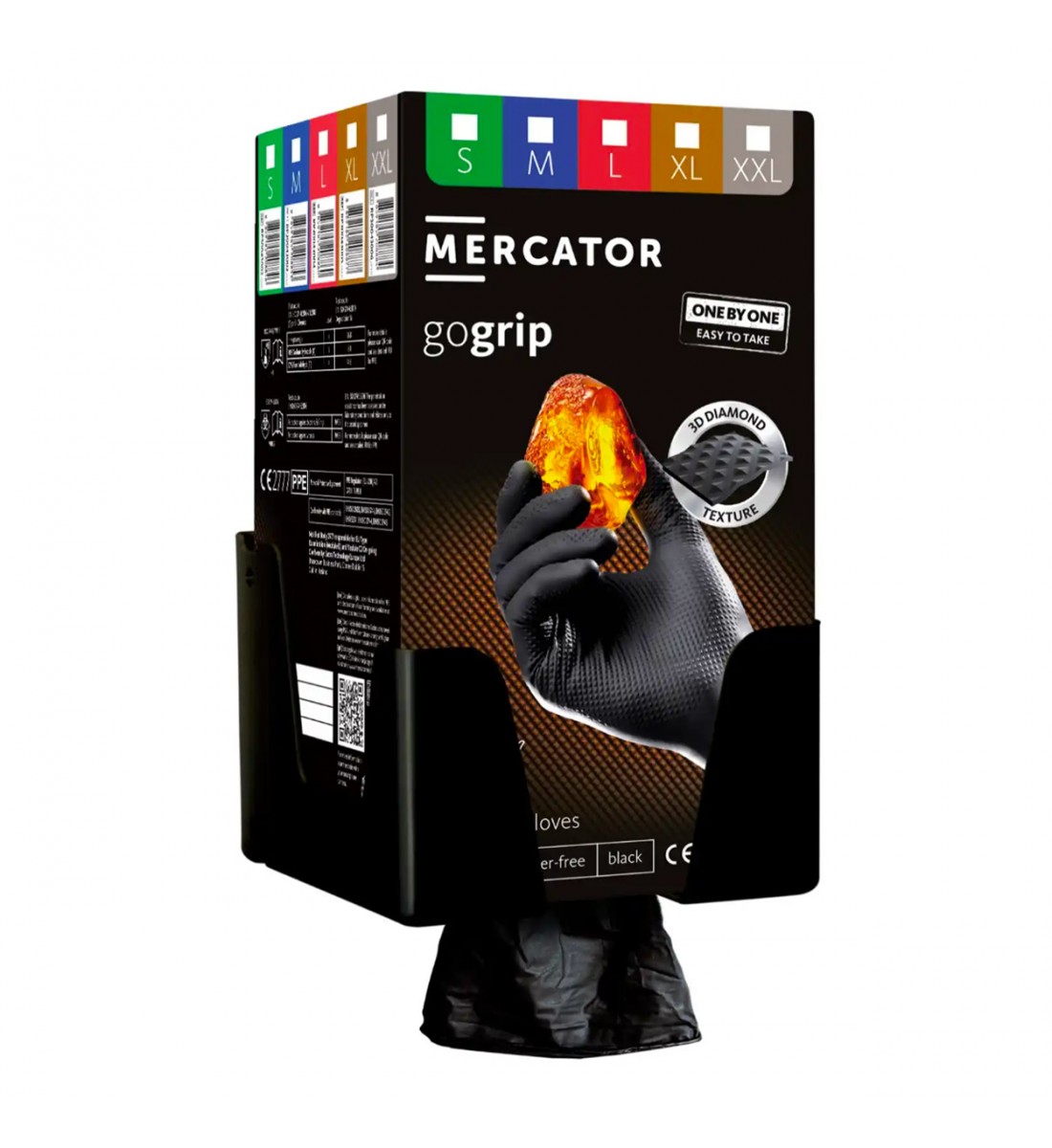 Produs - Suport d perete negru pentru manusi - AutoParadoxSystem.ro